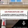 Le contrôle a priori et le contrôle a posteriori de constitutionnalité des lois